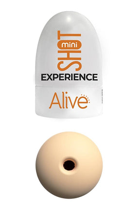 Masturbateur de poche forme anus 8,5 x 5 cm texturé et doux - Alive