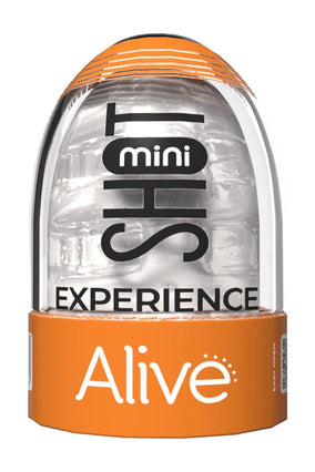 Masturbateur de poche transparent pour homme 8,5 x 5 cm - Alive