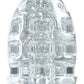 Masturbateur de poche transparent pour homme 8,5 x 5 cm - Alive