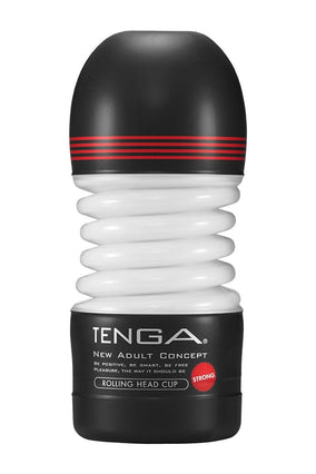 Masturbateur flexible dense et ferme Rolling Head Cup Strong - Tenga