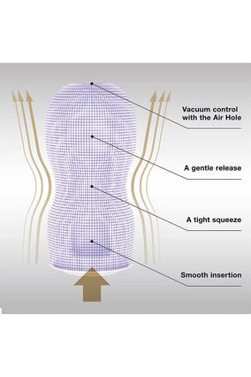 Masturbateur gorge profonde Premium Original Vacuum Cup Gentle - Tenga