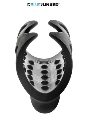 Masturbateur masculin 10 modes vibrant automatique avec ergots 1h d’autonomie - Blue Junker