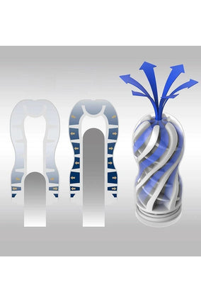 Masturbateur masculin à pression modifiable Premium Air Flow Cup - Tenga