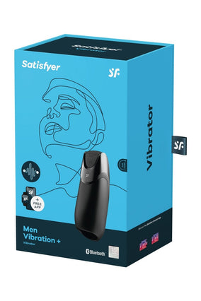 Masturbateur silencieux Men vibration+ Connecté - Satisfyer