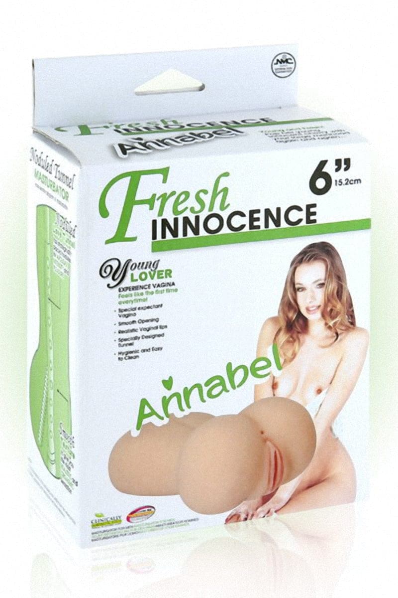 Masturbateur vagin et anus Fresh Innocence Annabel