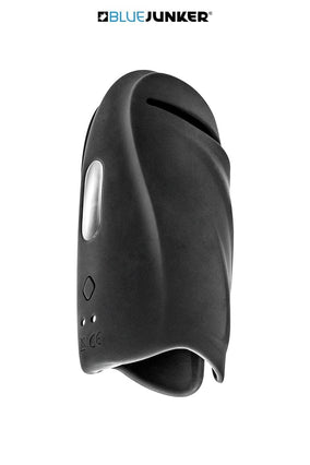 Masturbateur vibrant pour homme USB 10 modes de vibration 13cm de long - Blue Junker