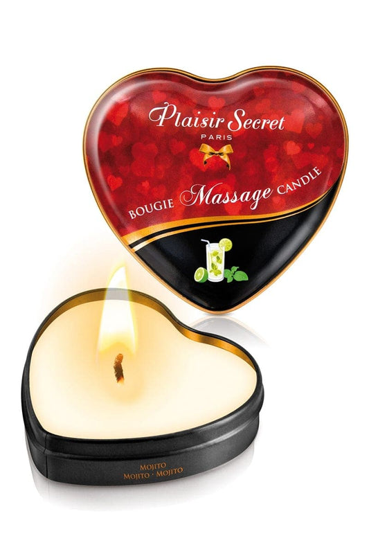 Mini bougie de massage sensuelle Mojito 35 ml - Plaisir Secret