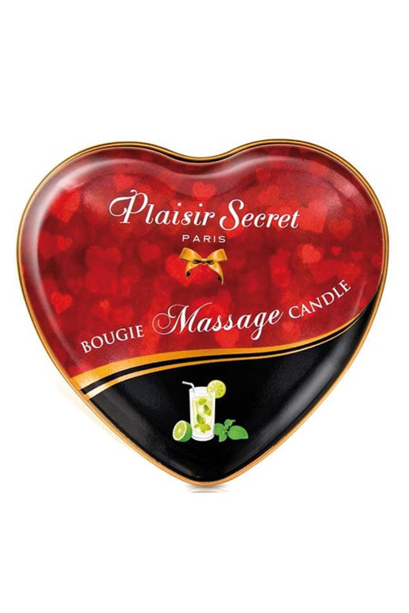 Mini bougie de massage sensuelle Mojito 35 ml - Plaisir Secret