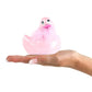 Mini canard vibrant avec plume rose Duckie Paris moteur puissant et silencieux - Big teaze toys