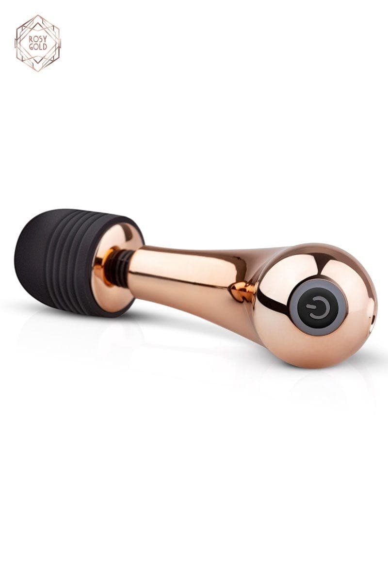 Mini Curve Massager stimulateur courbé rechargeable 13 x 3 cm- Rosy Gold