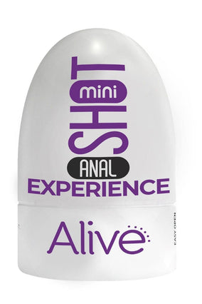 Mini masturbateur anal doux et texturé 8,5 x 5 cm de poche - Alive