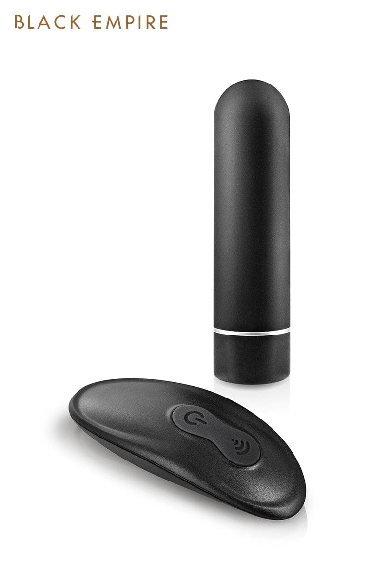Mini stimulateur bullet étanche télécommandé pour plaisir féminin My Duke 6,9cm - Black Empire