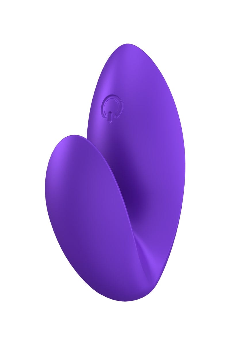 Mini stimulateur vibrant unisexe Love Riot violet - Satisfyer