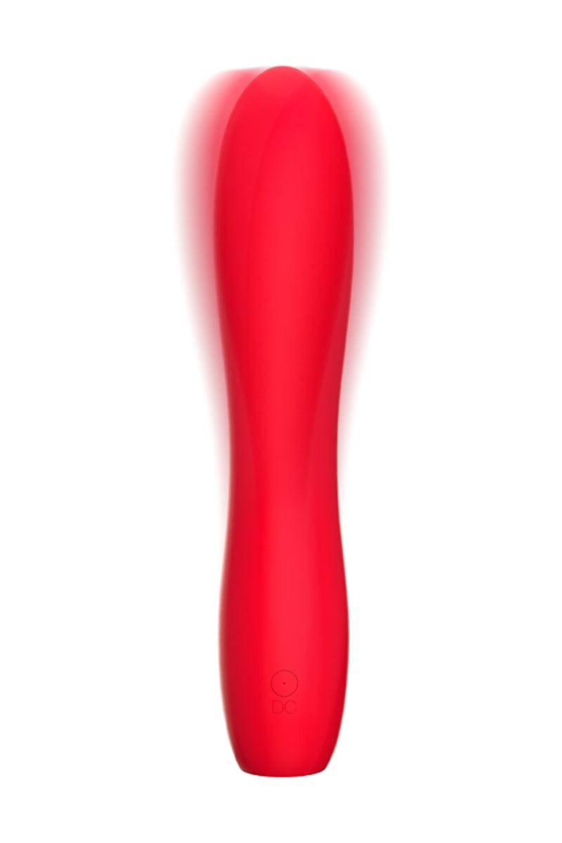 Mini vibro bullet en silicone rouge 13,8cm Romeo - Wooomy