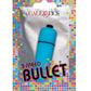 Mini vibro de voyage Bullet bleu 3 vitesses + piles incluses - CalExotics