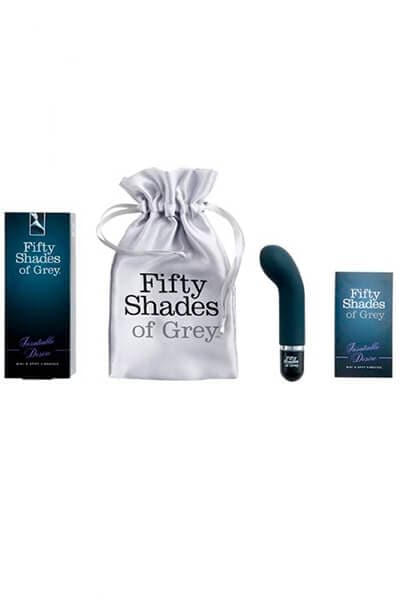 Mini vibro spécial point G 7 vitesses 13,3cm - Fifty Shades Of Grey