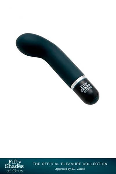 Mini vibro spécial point G 7 vitesses 13,3cm - Fifty Shades Of Grey