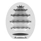 Pack de 3 masturbateurs oeufs 7 x 5 cm Eggs Riffle pour homme - Satisfyer