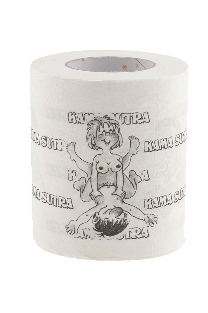 Papier toilette positions sexuelles du Kamasutra humour x1 - Fun Novelties