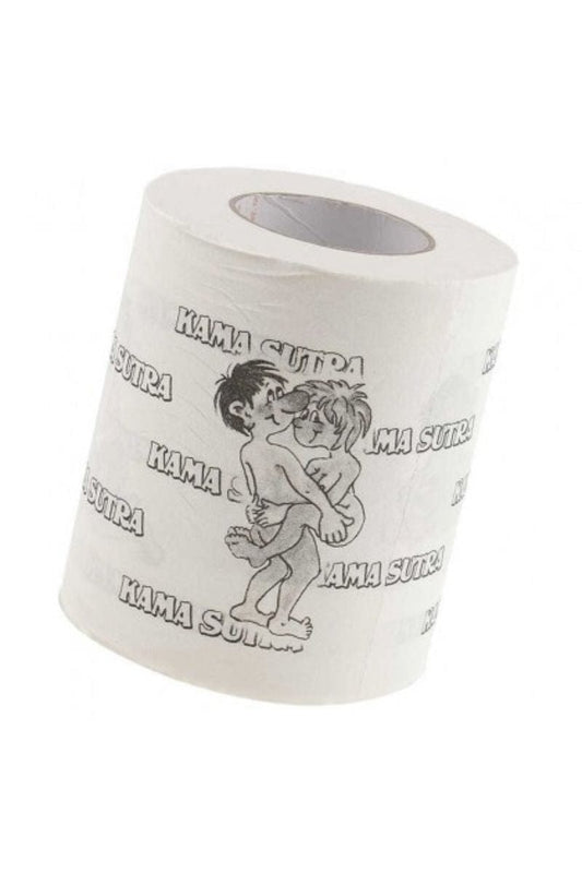 Papier toilette positions sexuelles du Kamasutra humour x1 - Fun Novelties