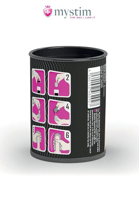 Petit masturbateur extensible pour homme texture bague MasturbaTIN Swirl Girl - Mystim