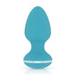Petit plug vibrant en silicone étanche 10 modes vibrant Blanca - Cala Azul