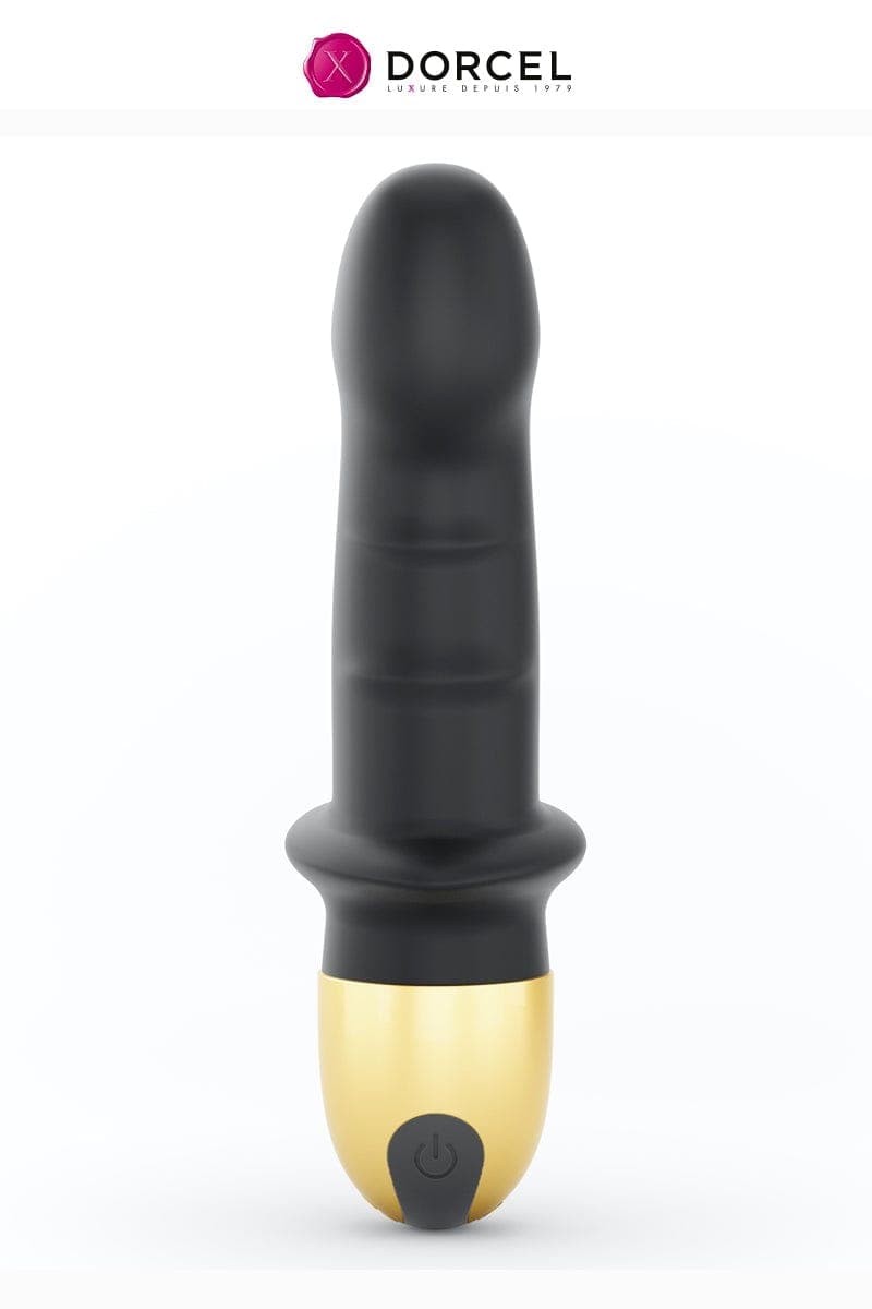 Petit vibro longue autonomie rechargeable Mini Lover noir 2.0 - Dorcel