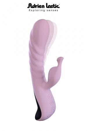 Petit vibro rabbit va et vient et vibrations Mini Trigger - Adrien Lastic