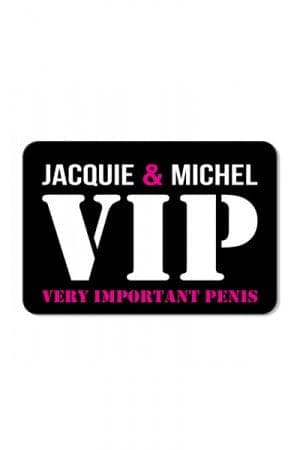 Plaque de porte J&M VIP