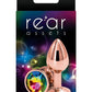 Plug anal aluminium rose gold S - Rear Assets