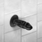 Plug anal en forme de verge noir réaliste et flexible 11cm Tim - Real Body