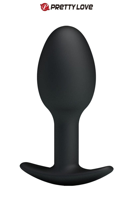 Plug anal en silicone 8,4 cm avec bille stimulante intégrée - Pretty Love