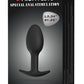 Plug anal en silicone 8,4 cm avec bille stimulante intégrée - Pretty Love