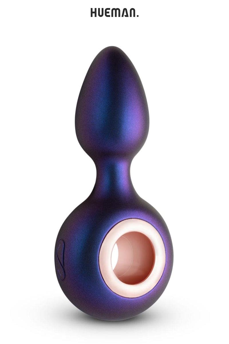 Plug anal et prostate vibrant 6 modes rond Deep Space - Hueman