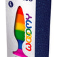 Plug anal LGBTQ+ Hiperloo Silicone Rainbow Plug L - Wooomy