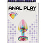 Plug anal Twilight Booty Jewel taille S 7,2cm idéal débutant - Toyjoy