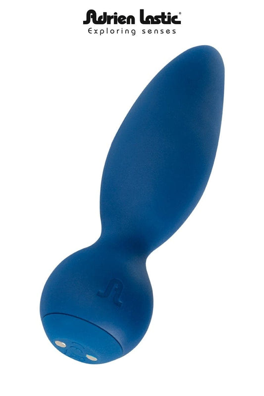 Plug anal unisexe 10 modes vibrants en silicone moelleux Little rocket 13cm - Adrien Lastic