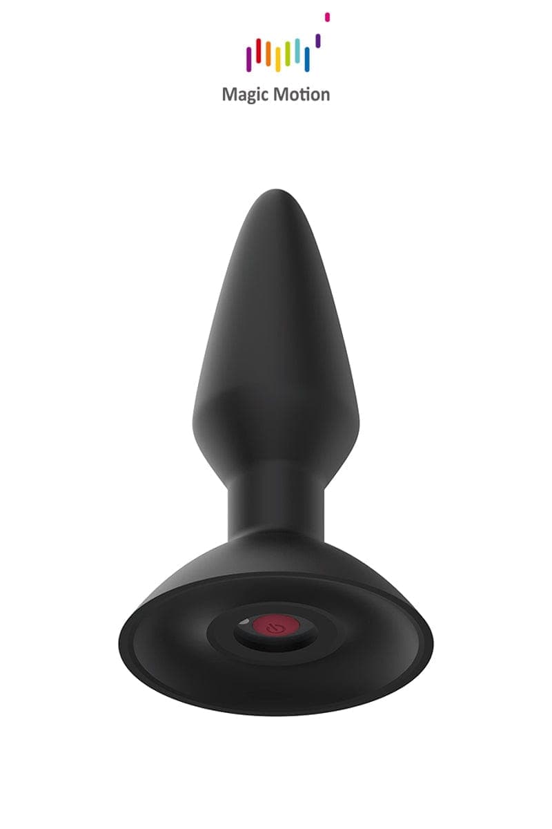 Plug anal ventouse 7 modes vibrants silencieux connecté Equinox 8,8cm insérables - Magic Motion