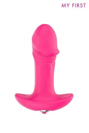 Plug anal vibrant 10,7 x 3 cm ergonomique Secret Plug - My First