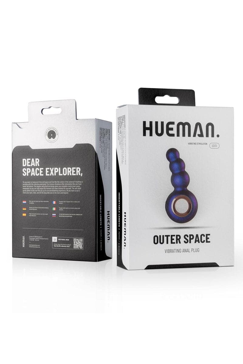 Plug anal vibrant 6 modes pour homme et femme Outer Space - Hueman