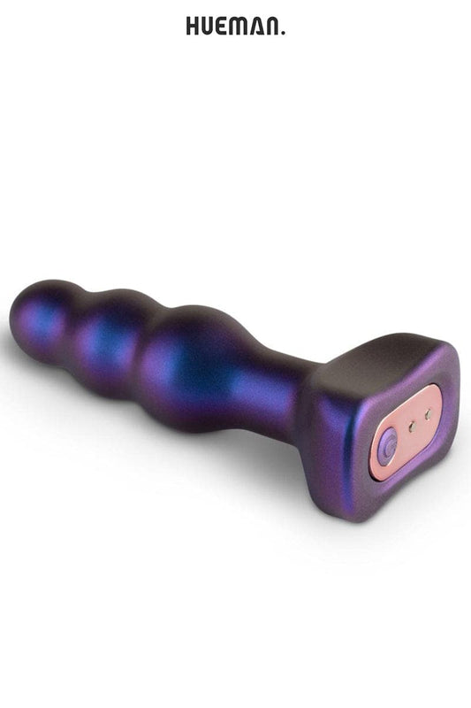 Plug anal vibrant à percussion Space Invader rechargeable - Hueman