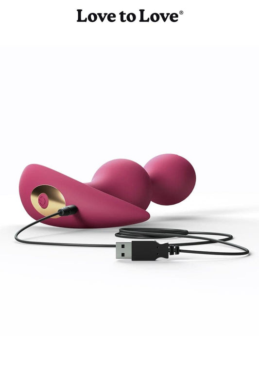 Plug anal vibrant prune rechargeable Twinny Bud - Love to Love