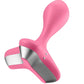 Plug anal vibrant unisexe en silicone game Changer rose 11.5cm - Satisfyer