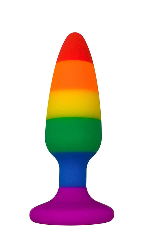 Plug arc-en-ciel Hiperloo Silicone Raimbow Plug M - Wooomy