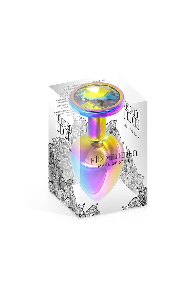 Plug bijou aluminium Rainbow M - Hidden Eden