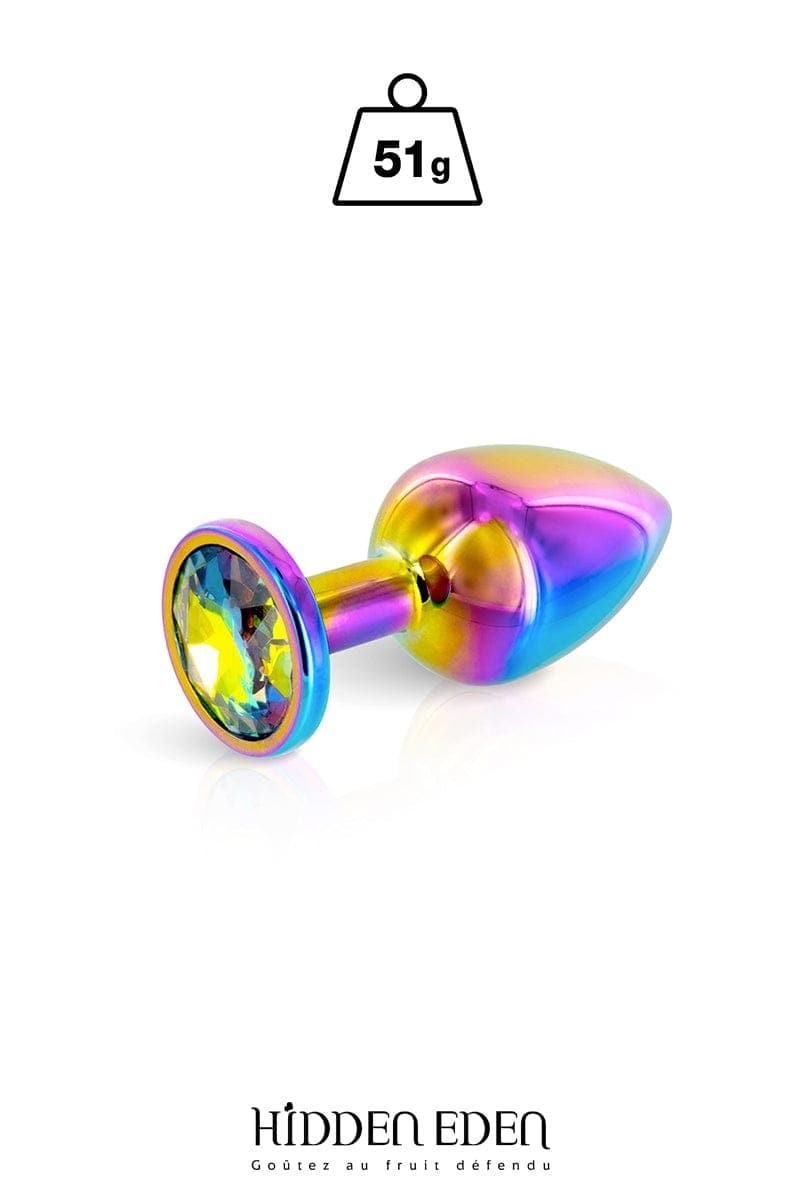 Plug bijou aluminium Rainbow XS - Hidden Eden