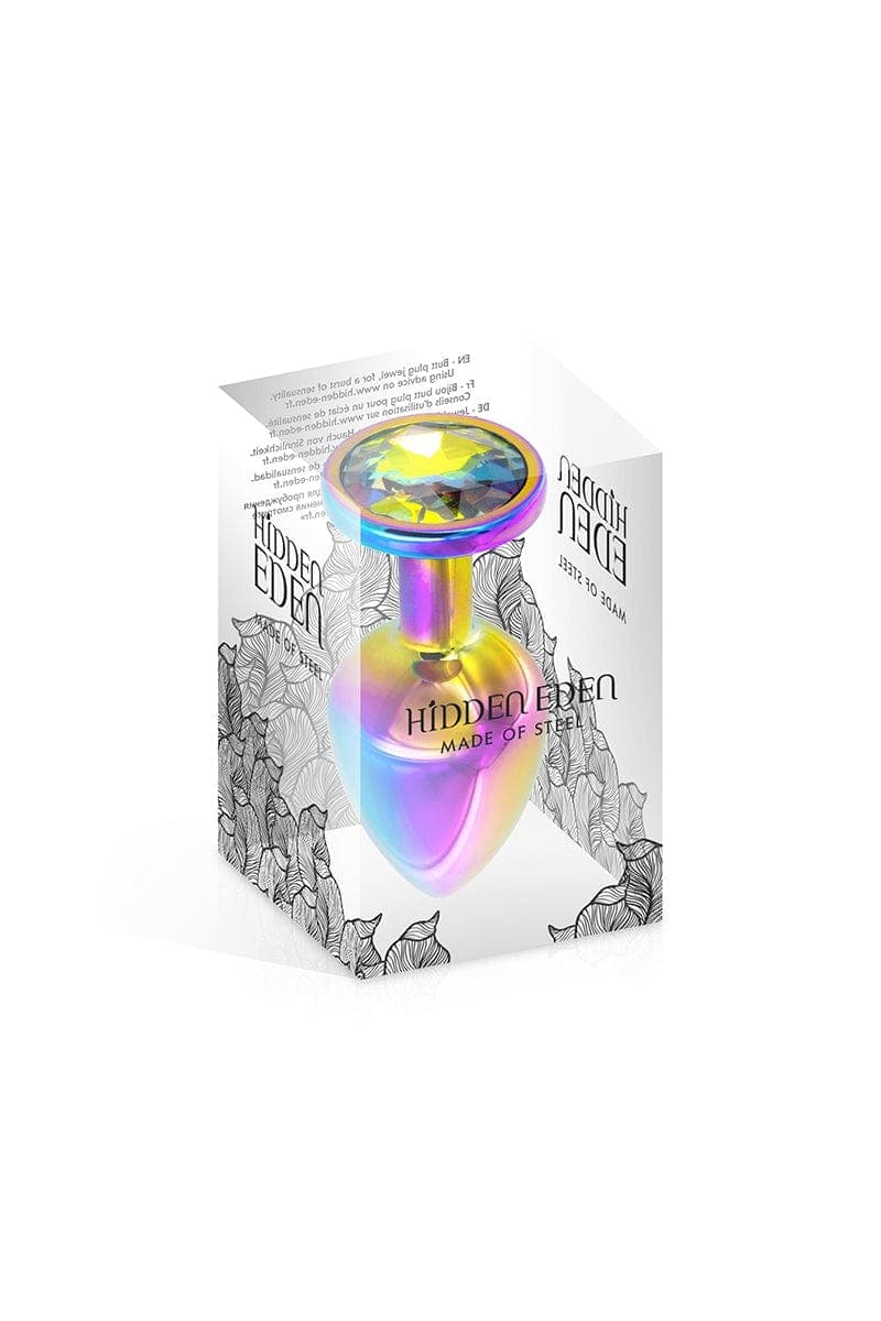 Plug bijou aluminium Rainbow XS - Hidden Eden