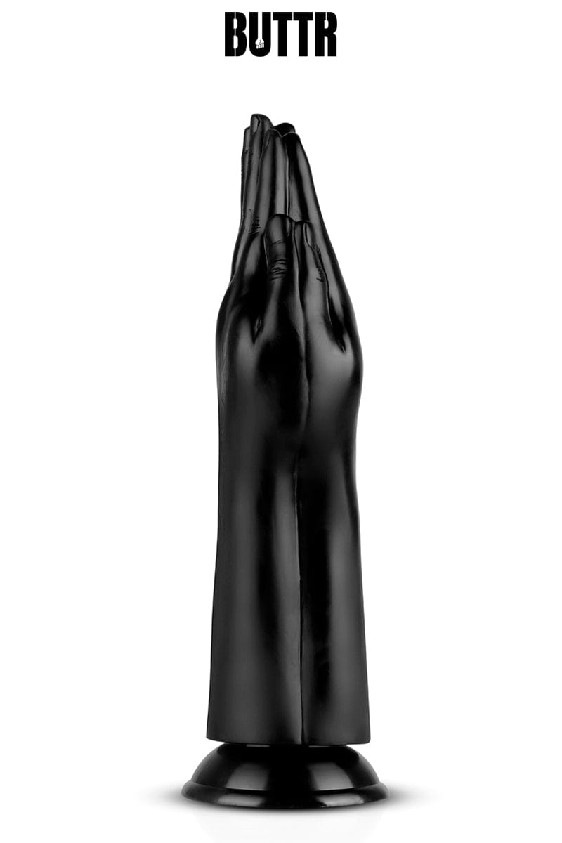 Plug en PVC pour fist anal extrême Mains jointes 30,7x9,1cm Double Trouble - BUTTR
