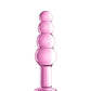 Plug en verre rose ultra résistant n°9 Pink 18.5cm + pochette - Glossy Toys