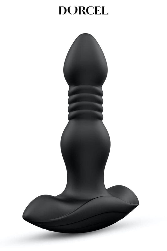 Plug mouvement vibrant va-et-vient Deep Stormer - Dorcel